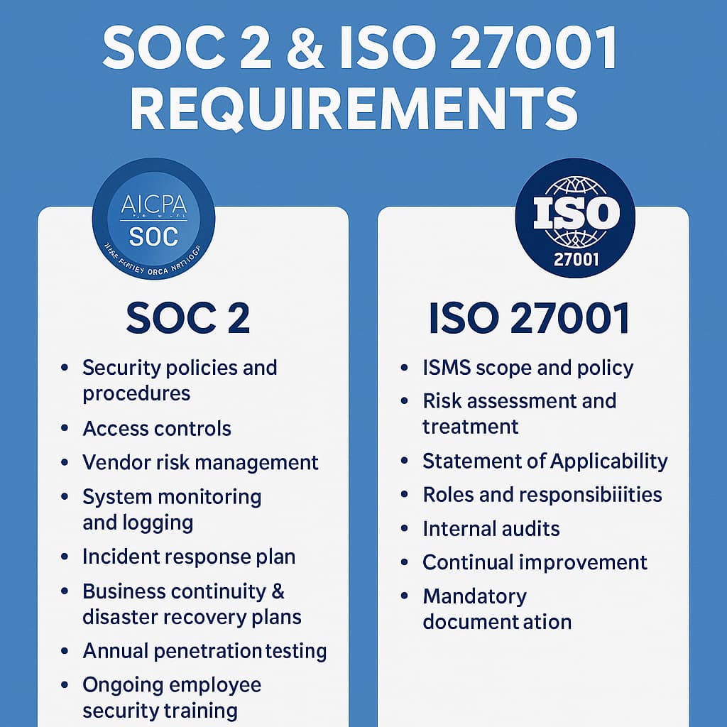 Scaling Your Startup? SOC2 & ISO27001 Can Make or Break Deals